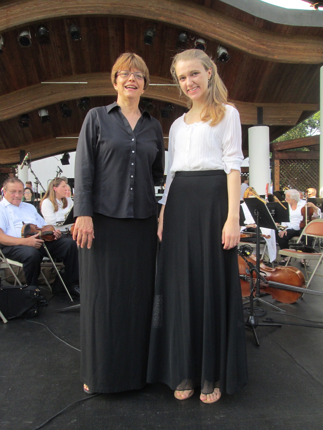 Roberta with Sophie